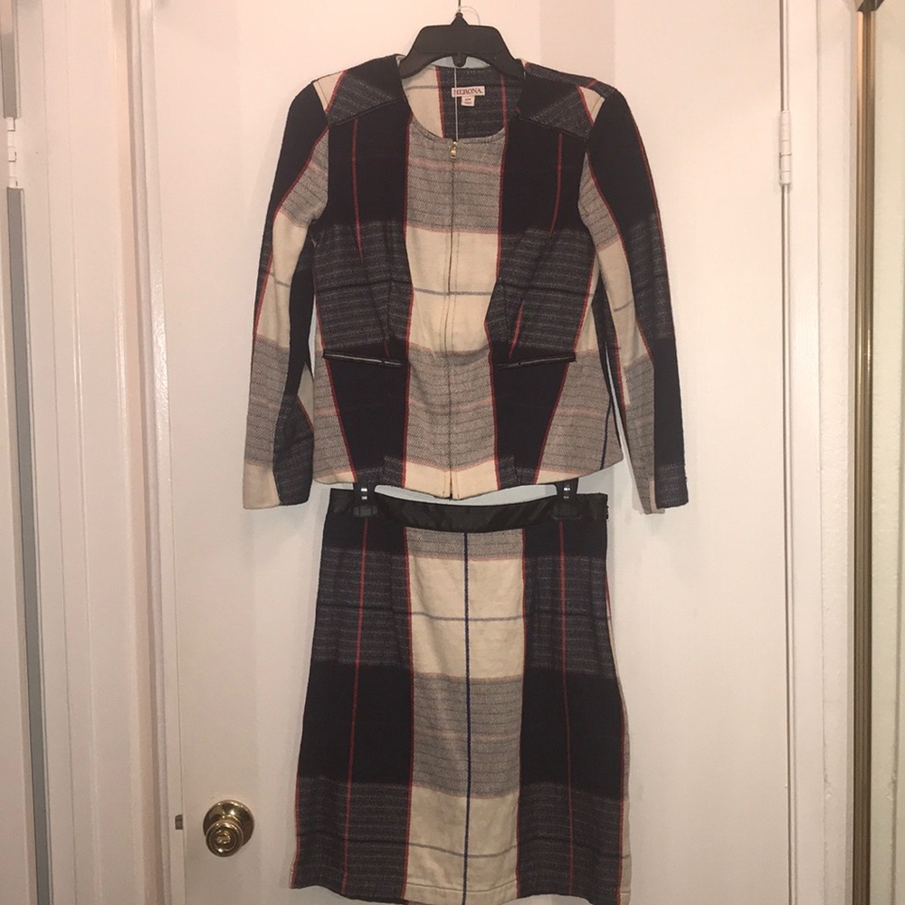 *donated* Merona skirt suit. Jacket small, skirt 8